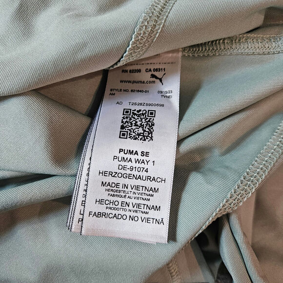 Puma x Liberty Golf 1/4 Zip Floral Print Pullover Men's Size Large - Picture 6 of 8